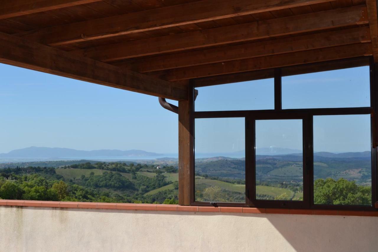 Appartamento panoramico Pancole Exterior foto