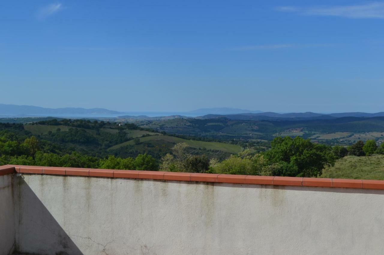 Appartamento panoramico Pancole Exterior foto