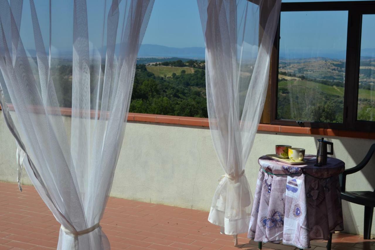 Appartamento panoramico Pancole Exterior foto